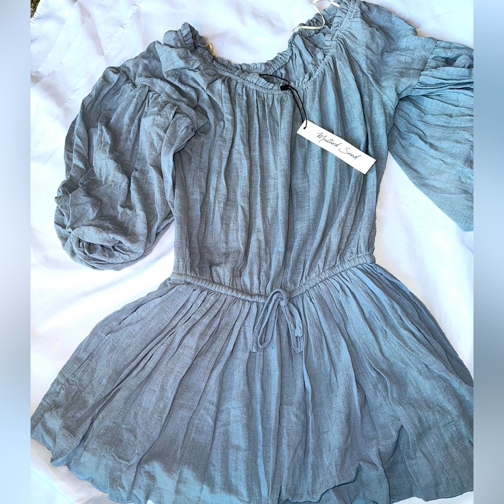 MUSTARD SEED BOHO MINI DRESS